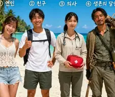 무인도에 같이 갈 사람을 1명 선택한다면?