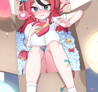 버튜버) 발렌타인 선물 땃쥐.manga