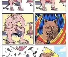 헬스해서 짐승남 되는 만화