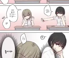 실수로 속마음을 말해버린 옆자리 여자애.manwha