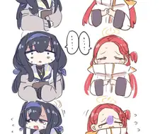 블루아카) 숨막히는 망가