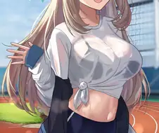 블루아카) 땀에 젖은 노노미 체육복