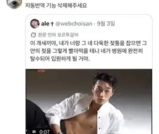 빗발치는 자동번역 삭제 요구