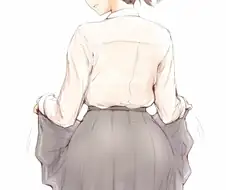 여고생의 탐스러운 뒷태.manga