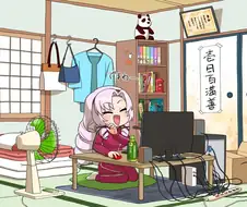 버튜버) 서민적인 아가씨 짤