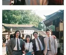 쌍팔년도 컨셉으로 사진찍은 디씨인