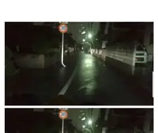 일본 도로의 우천시 함정 카드