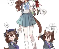 [말딸] 친한 언니 마루젠스키(중1)