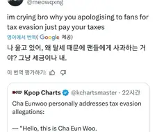 차은우가 탈세 사과 왜 하는지 이해가 안돼는 미국인
