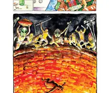 원주민이 제물로 버쳐진 이유.manhwa
