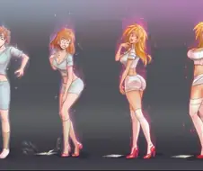 무기력하고 만성 피로에 찌든 남자 간호사가 TS당하는 만화