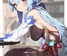 원신)감우 옆 찌찌