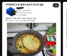 돈 많은 거 자랑하는 디씨인