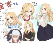 밉살맞은 악역을 TS시키면 갓캐가 된다