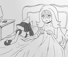 루카리오의 아이를 임신한.manga