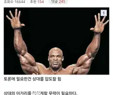 토론에 화술은 필요치않다