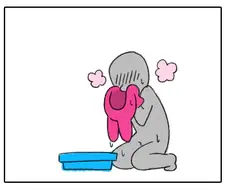 ㅇㅎ) 자궁이 큥큥거리는 만화