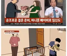 결혼식 1주일 전에 전남친과 이별 여행