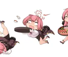 [블루아카] 초밥 사가지고 오는 아루