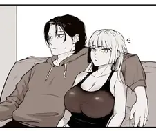 와이프 찌찌 만지는 manhwa.