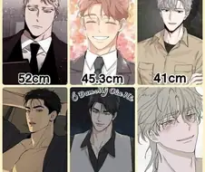 자기가 그린 BL 만화 크기 짤을 보고 빡친 작가