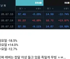 주식)레버리지를 들고 있으면 경험하게 되는것