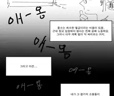 중대장이 고양이 2마리를 데리고 온.manwha
