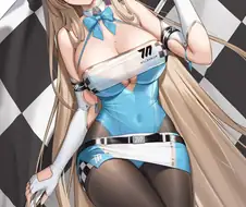 블루아카) 레이싱걸 아스나