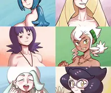 후방) 포켓몬) 빛나로 야짤 그리기 힘든 이유.manga