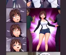 여자의 인생은 쉽다고 하다가 저주로 TS당하는 만화.manwha