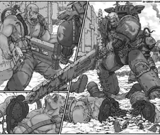 수상하리만치 워해머와 엄청 잘어울리는 일본 만화 캐릭터