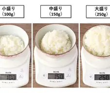 일본과 한국의 밥합공기(평균) 그램수 차이