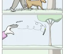 담배 꽁초 버리지 마!를 보여주는 만화 방식의 차이