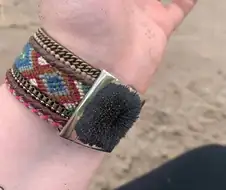 사철 수집 팔찌