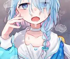 (블루아카)땀냄새가 가득할거같은 상황