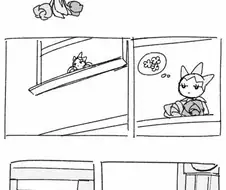포켓몬) 로젤리아가 몰래 외출 나가는 만화.manhwa