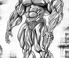 격투 만화 작가가 버린 캐릭터 甲