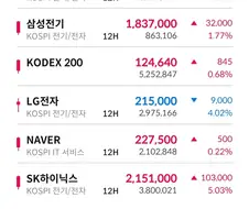 주식)네이버도 오르는데.