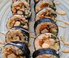 처음으로 김밥을 만들어 봤다는 네티즌