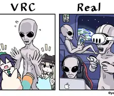 "나에게는 VR챗이 현실이야!"