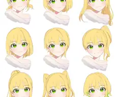 @)어떤 헤어스타일도 잘 어울리는 미인.manga