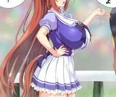 [우마무스메]거유를 가진 다이와 스칼렛