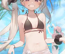 블루아카) 노팬티 무츠키