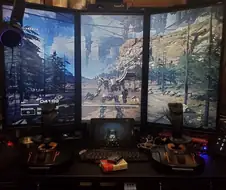 아머드코어 풀세팅 환경.jpg