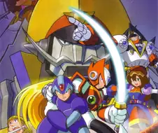 록맨) x4 포스터 보면