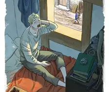 던전밥) 엔딩 일러스트 아마 1화 직전시점인거 같은데
