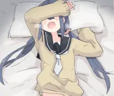 헐떡이는 여중생
