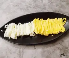 흰자지단