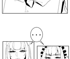 라오) 벽에 낀 리리스 만화