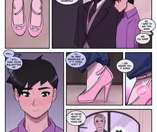 어느 저택의 취직하기 위해 강제로 TS당하는 만화